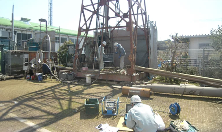 株式会社ハギ・ボー hagibor ハギ・ボー 温泉・地下水開発工事 井戸の掘削手順